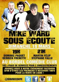 MIKE WARD AU BORDEL COMÉDIE CLUB 2018