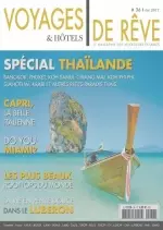 Voyages & Hôtels de rêve N°36 - Ete 2017