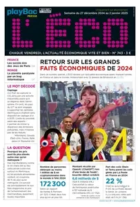 L'ÉCO N.743 - 27 Décembre 2024