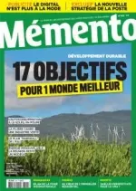 Memento France - Juillet-Août 2017