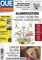 Que choisir N°554 - Janvier 2017