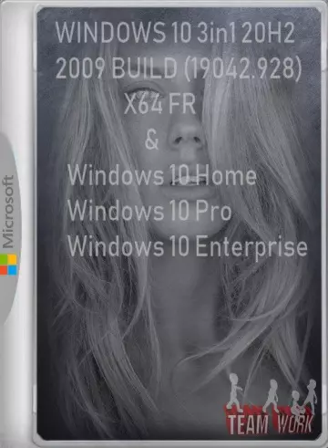 WINDOWS 10 3in1 20H2 2009 BUILD (19042.928) X64